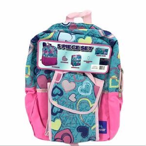 Brand‎ New Trailmaker 5 Piece Gurls Backpack Set